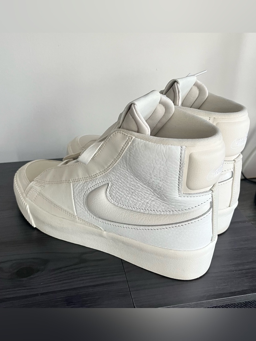 Nike Blazer Mid Victory Summit White Leather Women’s Sneakers